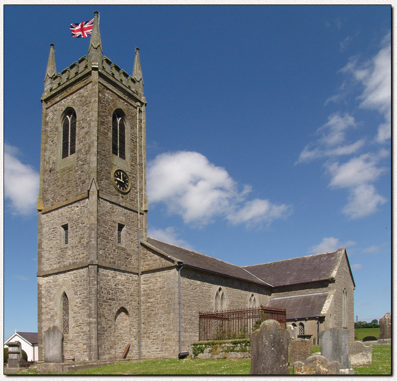 Photograph of St. Vindic's Parish Church, Tynan, Co. Armagh, Northern Ireland, U.K.