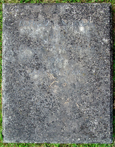 Headstone of Alfred Henry Hesilrige Sinton 1868 - 1932