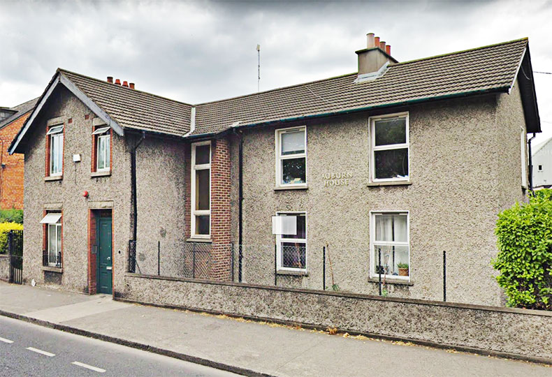 Auburn House, Dublin South, last residence of Mary Elizabeth Walton (née Kirkwood)