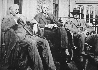 Photo of Frederick Buckby Sinton, Edwin Alexander Sinton and Thomas Greville Sinton