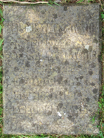 Headstone of Margaret McClatchie (née McBroom) 1860 - 1947
