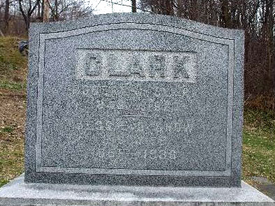 Headstone of Robert Charles Clark 1848 - 1927