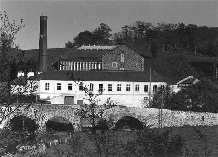 Linen Mill of Thomas Sinton, Tandragee, Co. Armagh, Northern Ireland, United Kingdom 1969