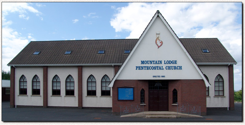 Photograph of Mountain Lodge Pentecostal Church, Darkley, Co. Armagh, Northern Ireland, U.K.