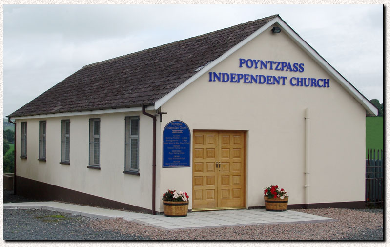 Photograph of Poyntzpass Independent Church, Co. Armagh, Northern Ireland, U.K.