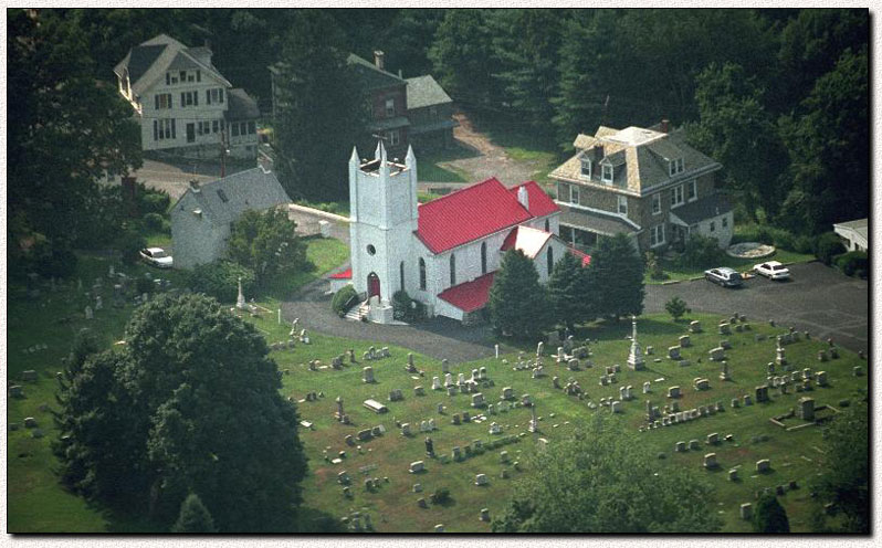 Photograph of Calvary Episcopal Church & Cemetery, Aston Mills, Delaware County, Pennsylvania, United States of America