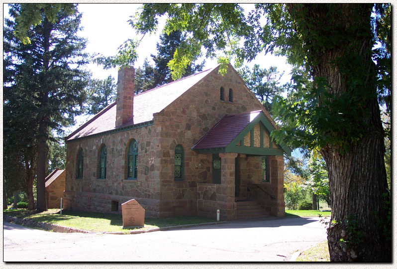 Photograph of The Chapel, Evergreen Cemetery, Colorado Springs, El Paso County, Colorado, United States of America