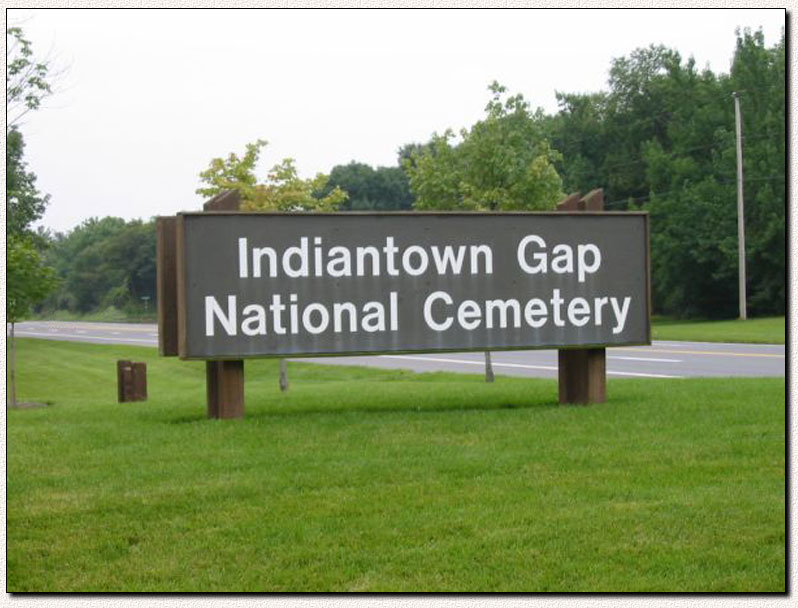 Photograph of Indiantown Gap National Cemetery, Annville, Lebanon County, Pennsylvania, United States of America