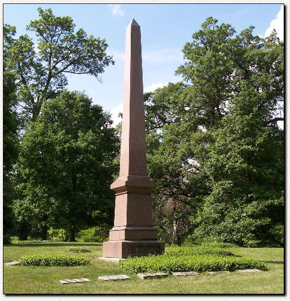 Photograph of The Sinton Obalisque, Spring Grove Cemetery, Cincinnati, Hamilton County, Ohio, United States of America