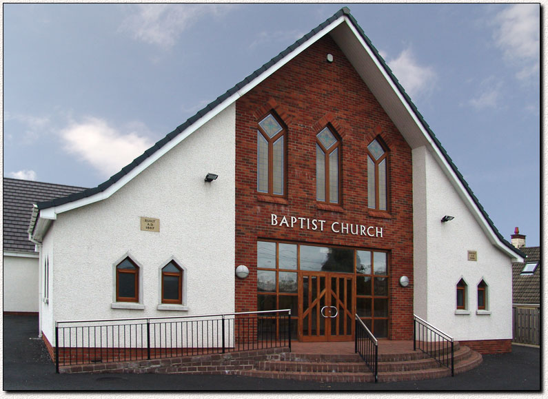 Photograph of Baptist Church, Tandragee, Co. Armagh, Northern Ireland