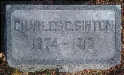 Headstone for Charles C. Sinton