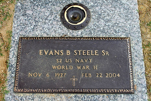 Headstone of Evans Breckenridge Steele 1927 - 2004