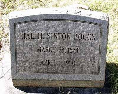 Harriet Sinton Boggs 1873 - 1950