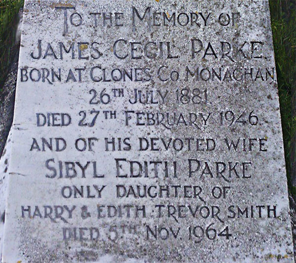 Sibyl Edith Park 1885 - 1964