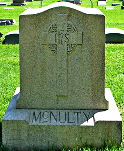 Headstone of Marie Katheryn Sinton (née McNulty) 1903 - 1941