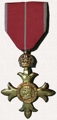 Photograph of the Officer of the Order of the British Empire medal