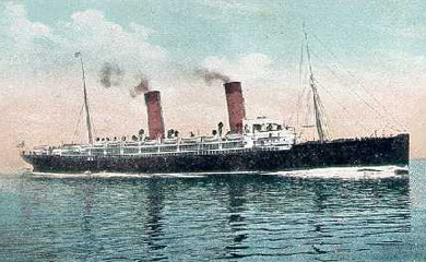 Image of the Cunard Line S.S. Campania