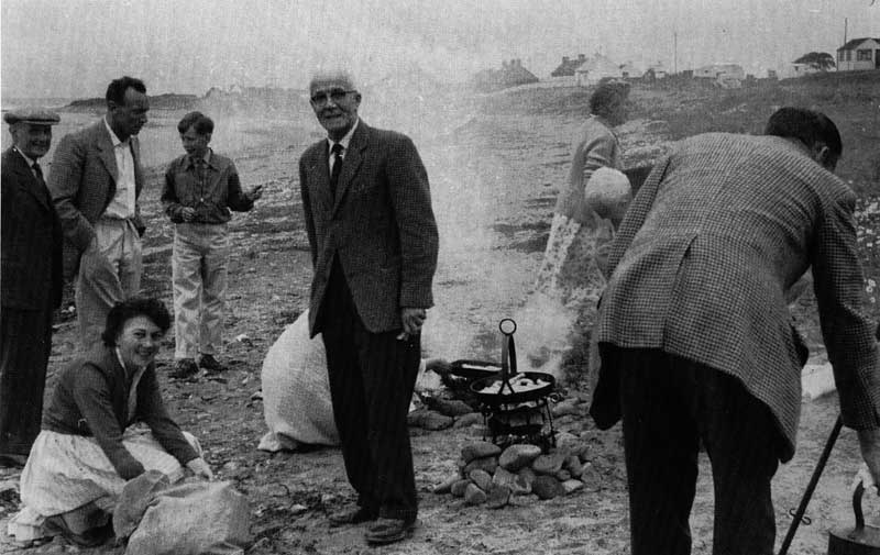 Picnic at Cranfield, Co. Down in 1960s